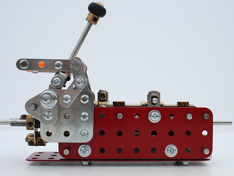 Figure 1: The six  speed gearbox in elevation