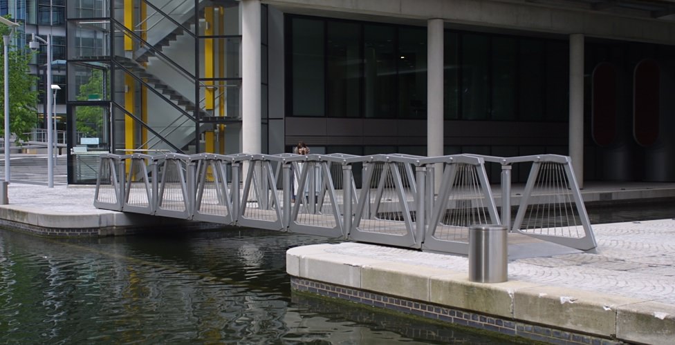 Figure 2: The Heatherwick Rolling Bridge