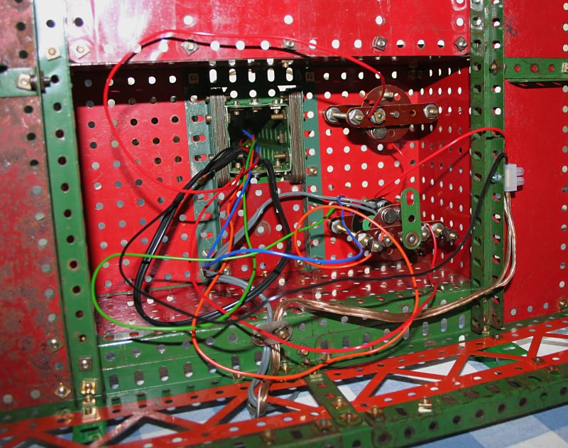 Figure 10: Underside view of Elektrikit switches and wiring