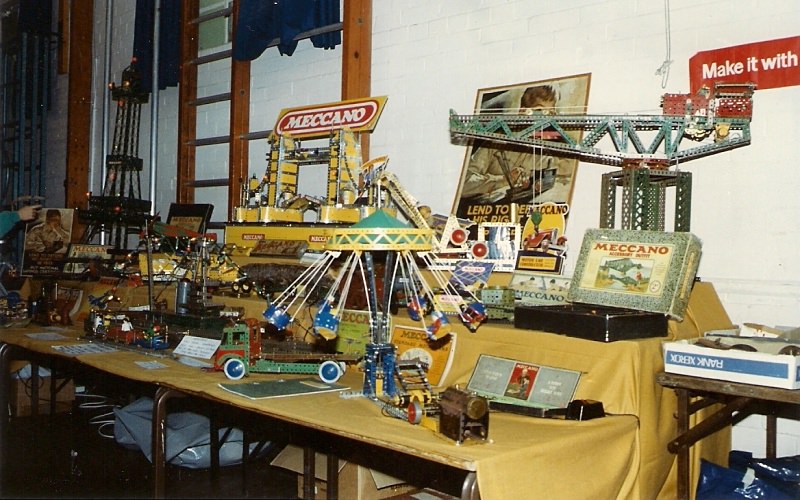Frank Paine’s display at our 15th exhibition on 9th October 1993