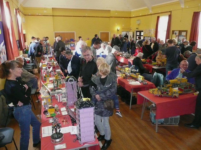 A general view of the hall at Eltham United Reformed Church during our 36th show on 25th October 2014