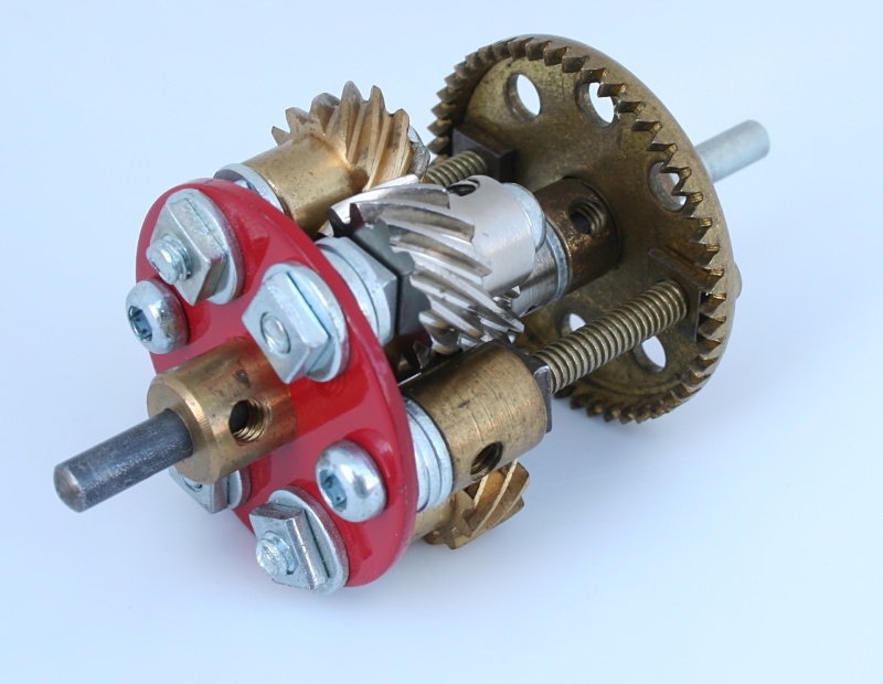 Figure 11.2: Meccano open helical geared differential