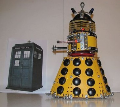 Dalek built by Gary Higgins (Photo: Reuben Hoggett)