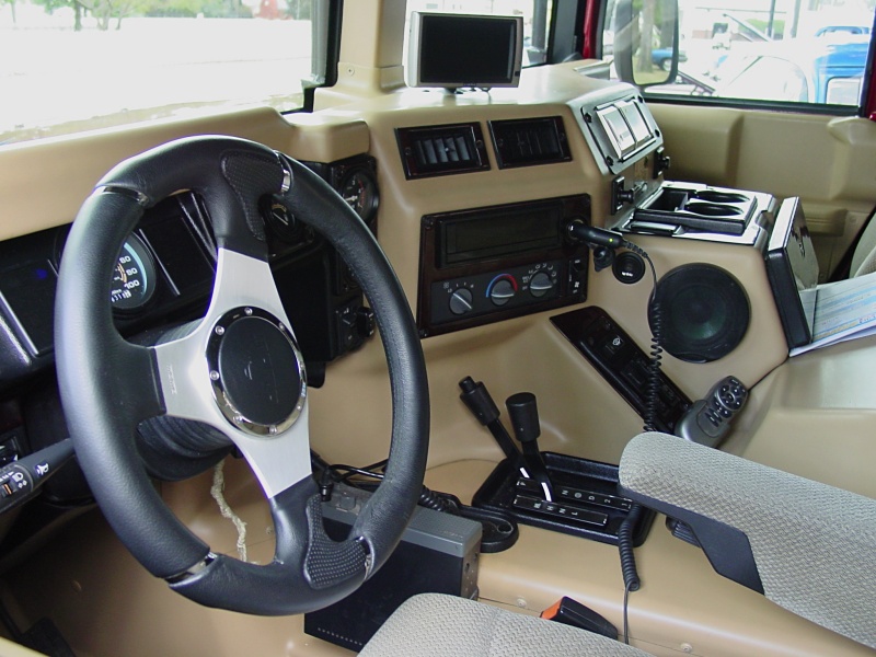 Figure 14: H1 Hummer interior