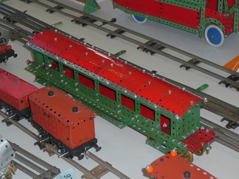 An O gauge carriage built by Keith Patey