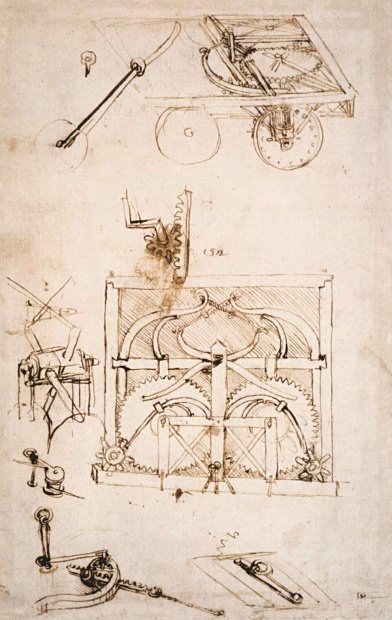 Figure 3: Da Vinci’s sketch, circa 1478