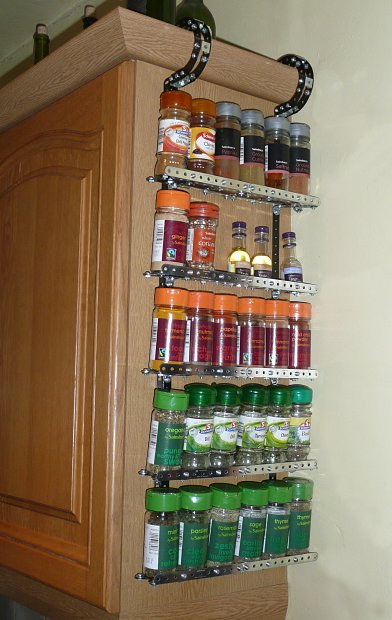Tim’s herb and spice rack