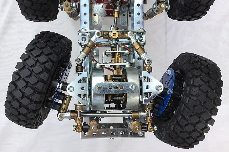 Figure 10: New rear steer-drive axle and suspension