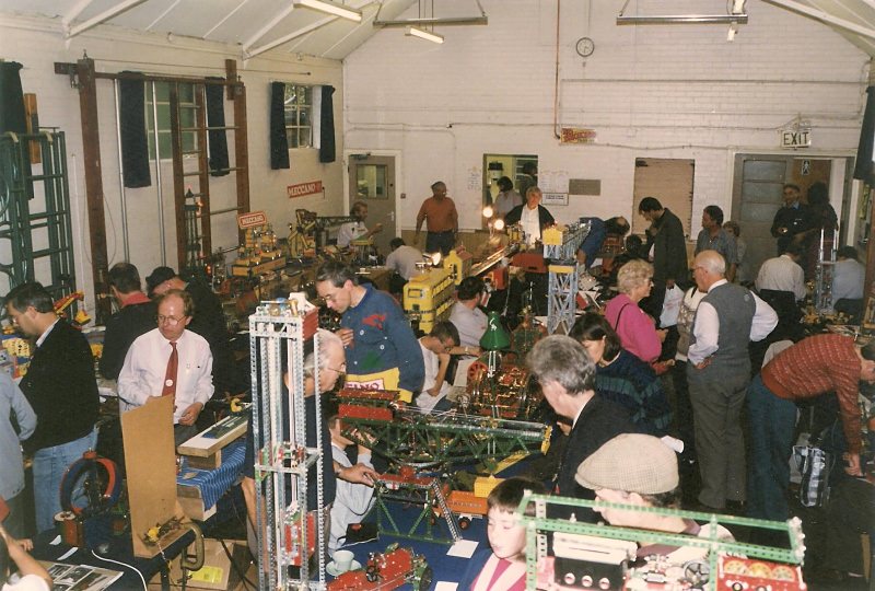 A general view of the Christ Church hall, Shooters Hill, at our exhibition on 7th October 1995