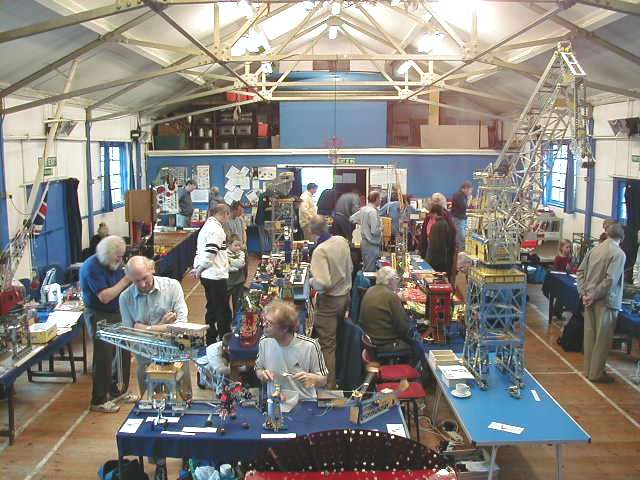 Our exhibition in the Bromley Scout Hall in 2001