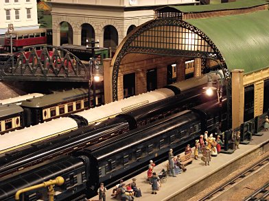 A view of the O gauge layout