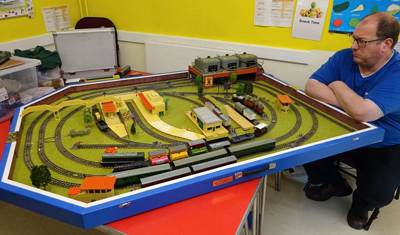 Tony Jackson’s Hornby Dublo model railway layout