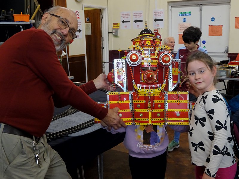 Santiago Plicio with his Iron Mask