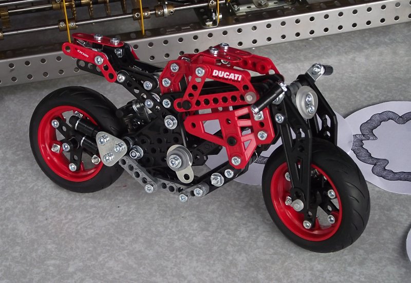 Chris Fry’s Ducati motorcycle