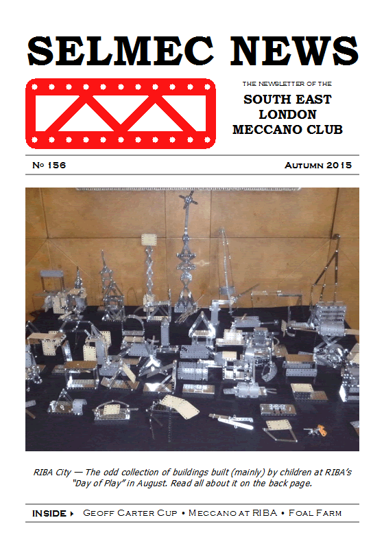 Autumn 2015 Newsletter cover
