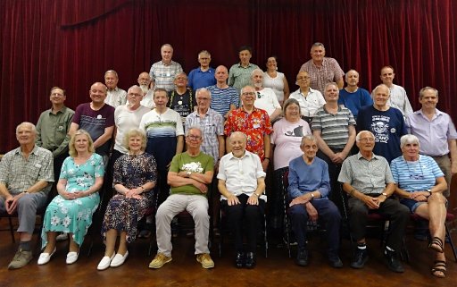 Club members at our 50th anniversary meeting in 2026